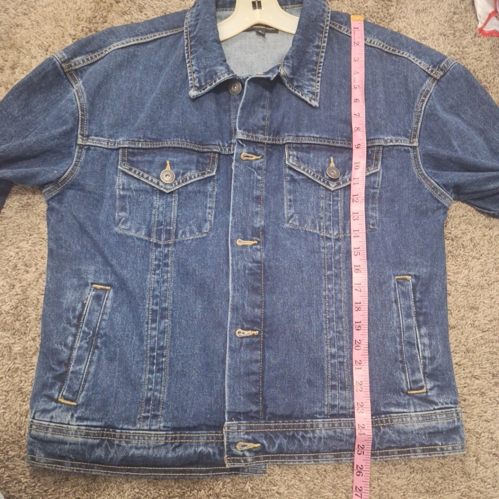 INC International Concepts Men's Denim Jean Jacket - Dark Blue - M - Picture 9 of 9